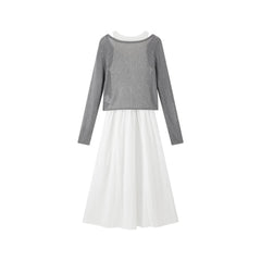 Women's Elegant Simple 2-Piece Dress