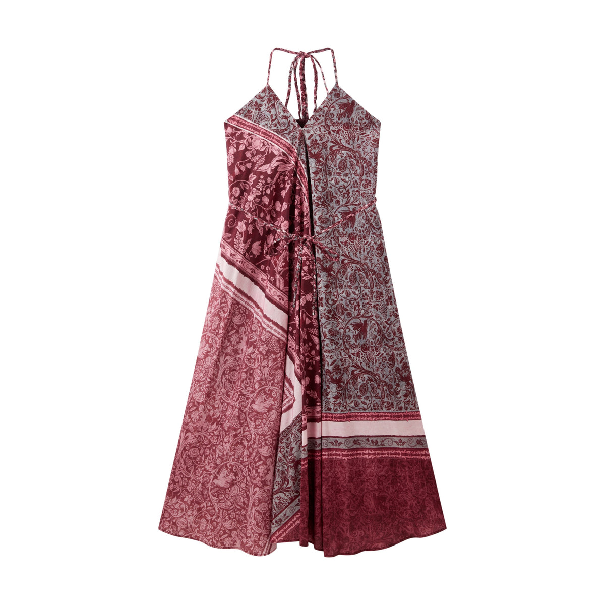 Women Bohemian Resort Spaghetti Strap  Dress
