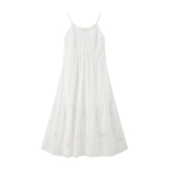 Women's Relaxed Embroidered Camisole Dress