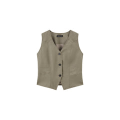 Women's Elegant V-Neck Vest