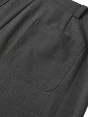 Women's Asymmetrical Wide-Leg Suit Pants