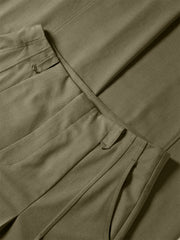 Women's Pleated High-Waisted Trousers