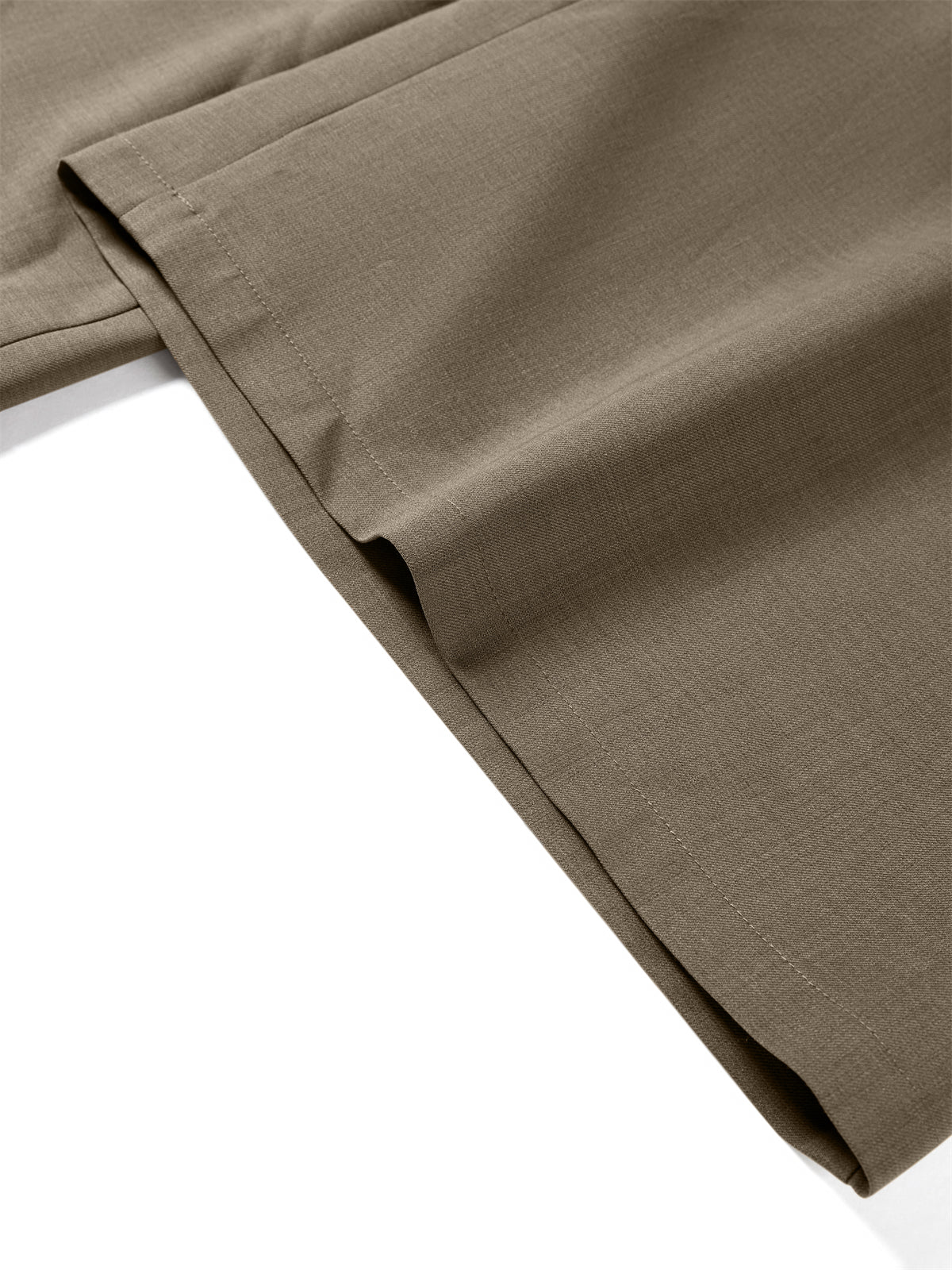 Women's Pleated Cropped Straight-Leg Pants