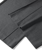 Women's Wide-Leg Suit Trousers with Belt