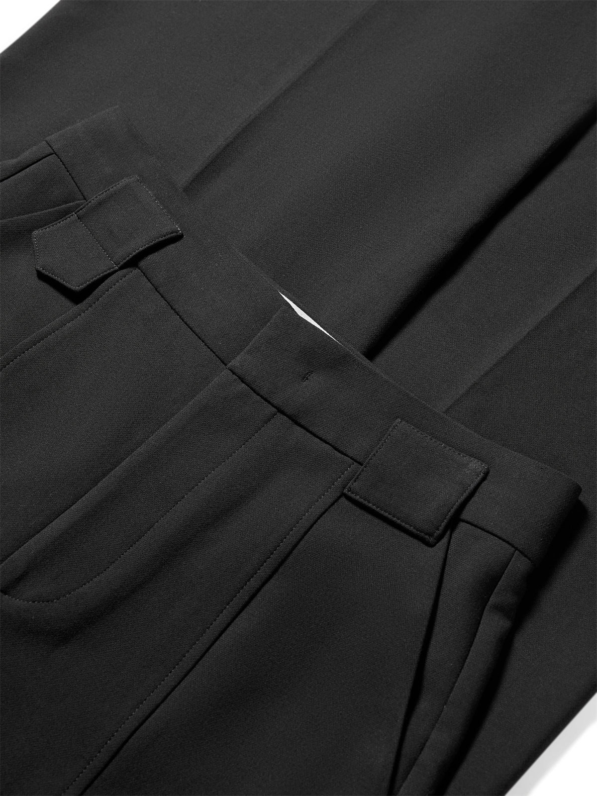 Women's High-Waist Straight-Leg Suit Trousers