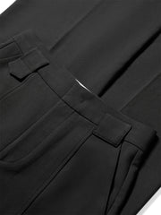 Women's High-Waist Straight-Leg Suit Trousers