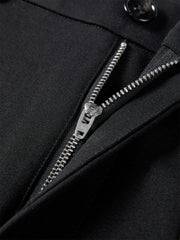 Women's High-Waist Slight-Flare Knit Pants