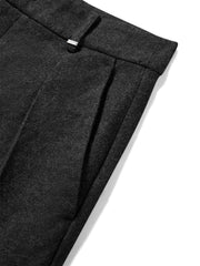 Women's Brushed Pleated Wide-Leg Pants