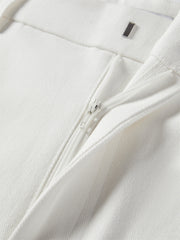 Women's Basic Wide-Leg Casual Pants with Belt