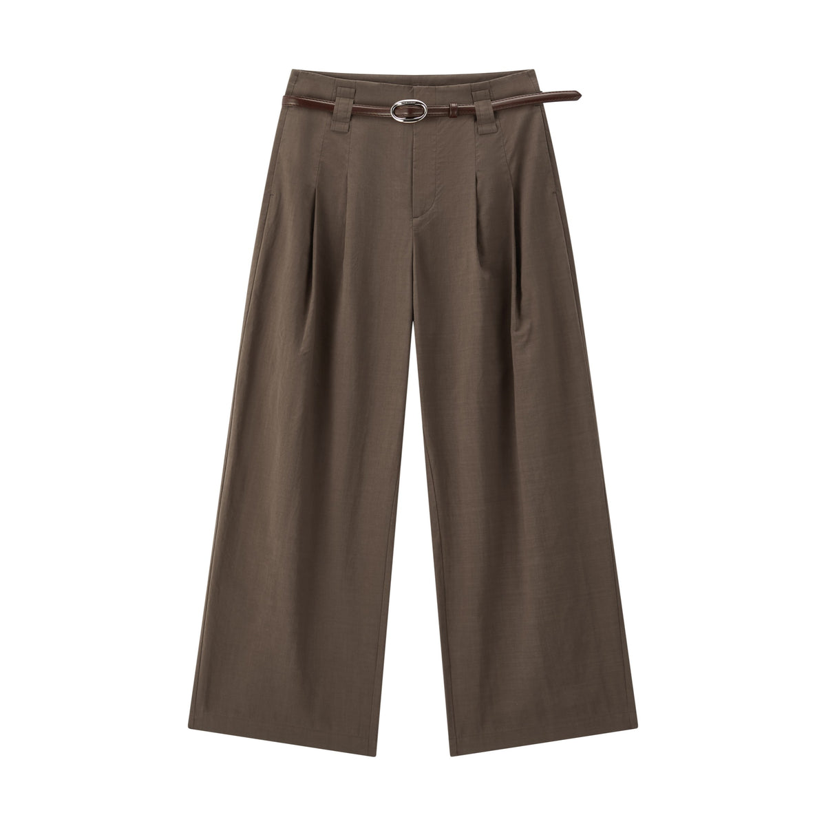 Women's Casual Straight-Wide Leg Tencel Pants