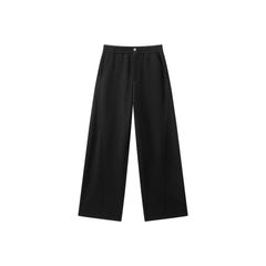 Women's Casual Solid Curved-Leg Sweatpants