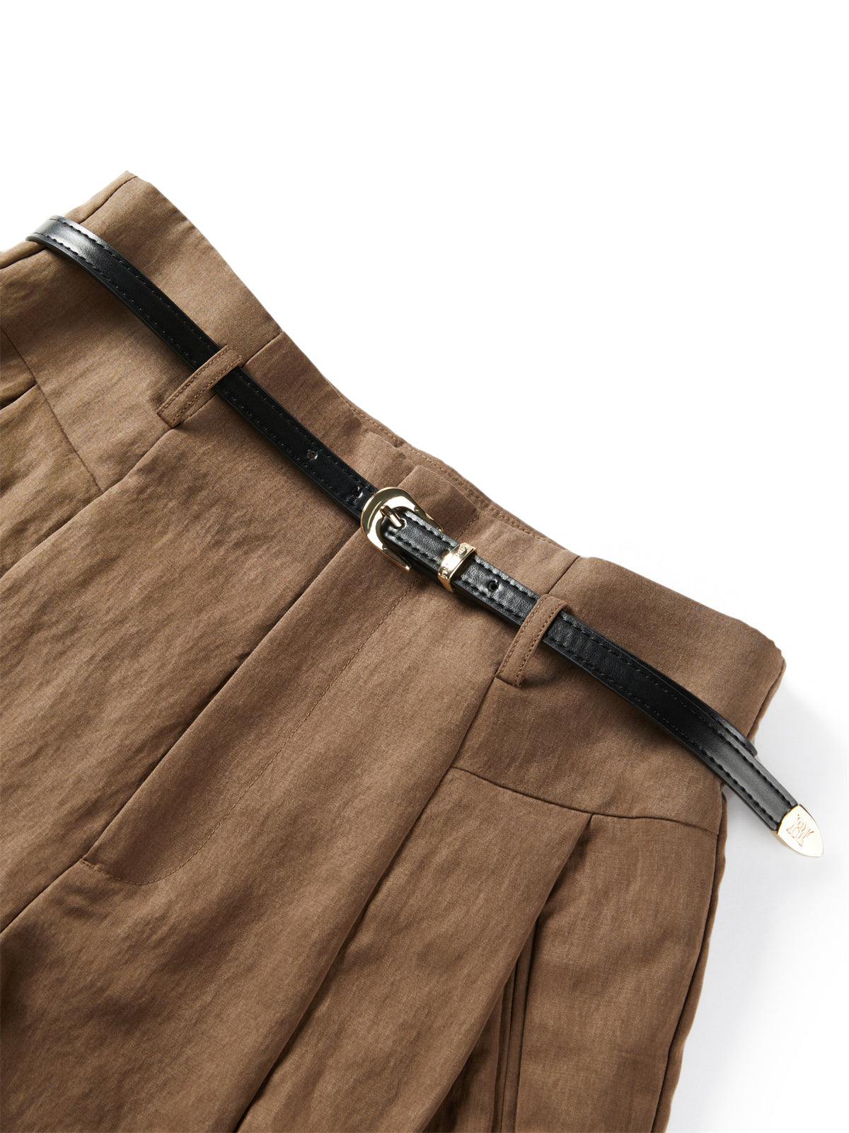 Women's High-Waisted Tencel Shorts