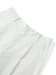 Women's Solid High-Waisted Shorts