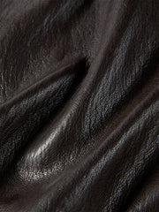 Women's PU A-Line Skirt with Detachable Belt