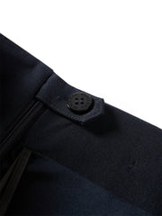 Women's Wool-Blend Pleated A-Line Mini Skirt