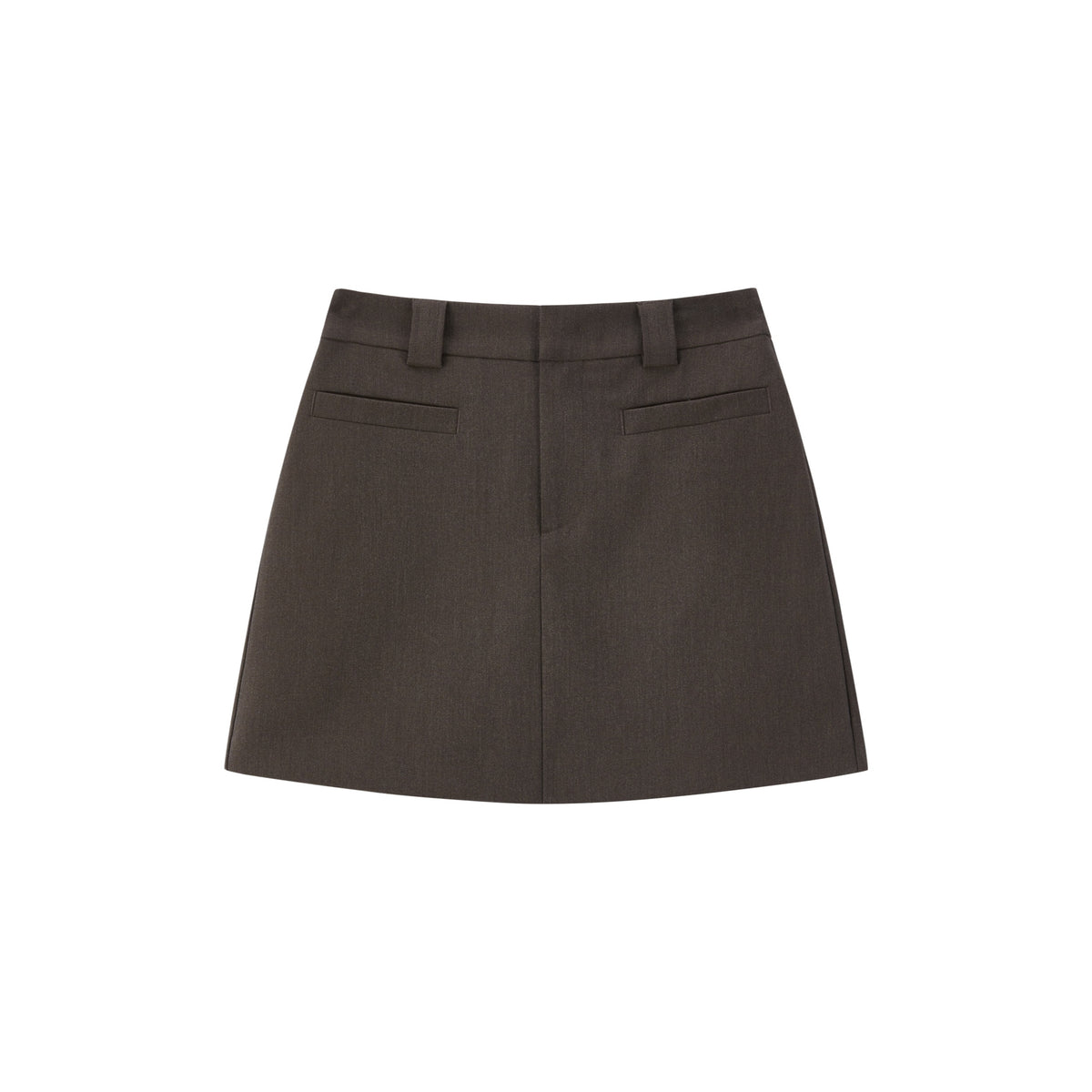 Women's Casual Commuter High-Waist A-Line Skirt