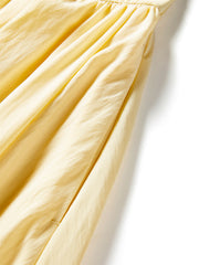 Women's Textured Pleated A-Line Maxi Skirt