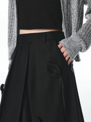 Women's Wool-Blend 3D Floral Elegant Cardigan