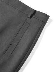 Women's Asymmetric-Slit Midi Skirt