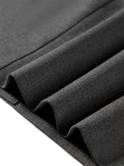 Women's Asymmetric-Slit Midi Skirt