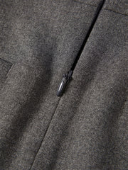 Women's Knee-Length Pleated Skirt