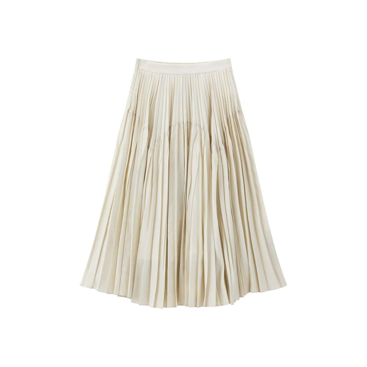 Women's Elegant Pleated A-Line Skirt