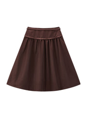 Women's Casual Adjustable-Waist Skirt