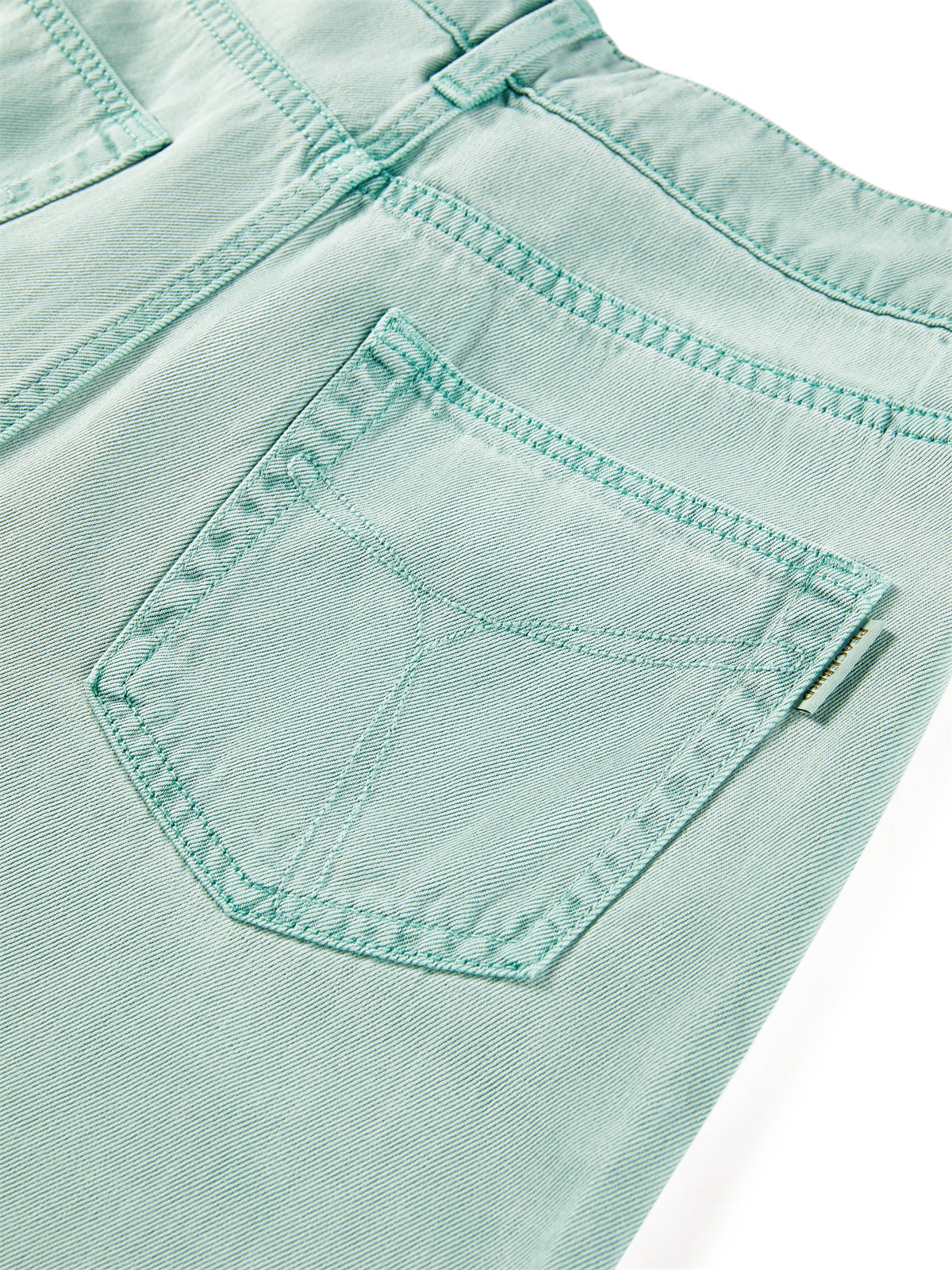Women's Turquoise High-Waisted Jeans