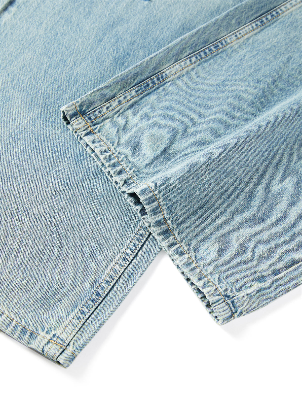 Women's Distressed Wide-Leg Jeans