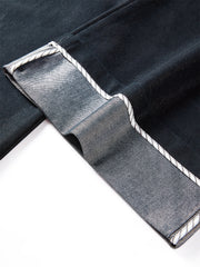 Women's Turn-Up Hem Wide-Leg Jeans