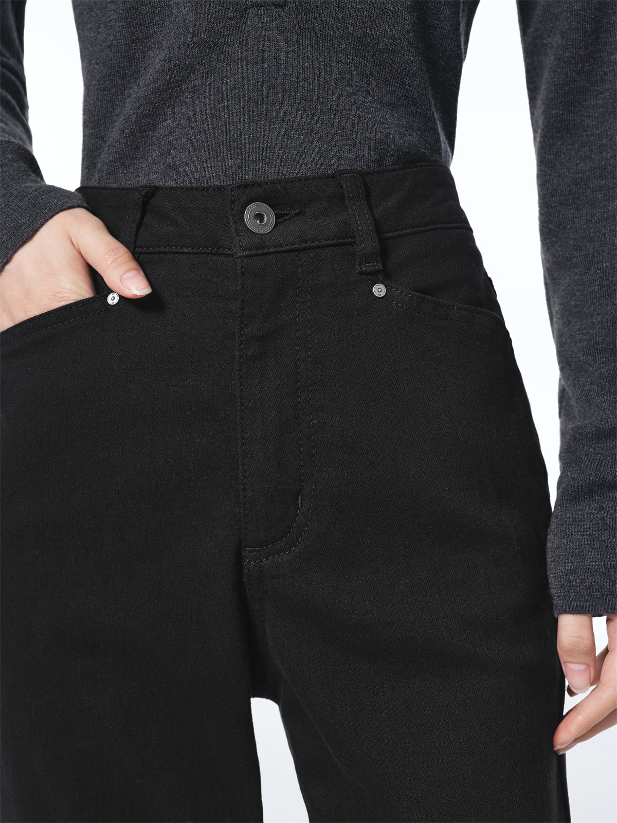 Women's High-Waisted Flared Jeans