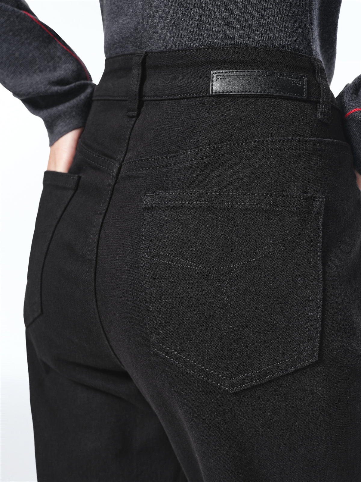 Women's High-Waisted Flared Jeans