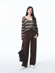 Women's High-Waist Wide-Leg Jeans