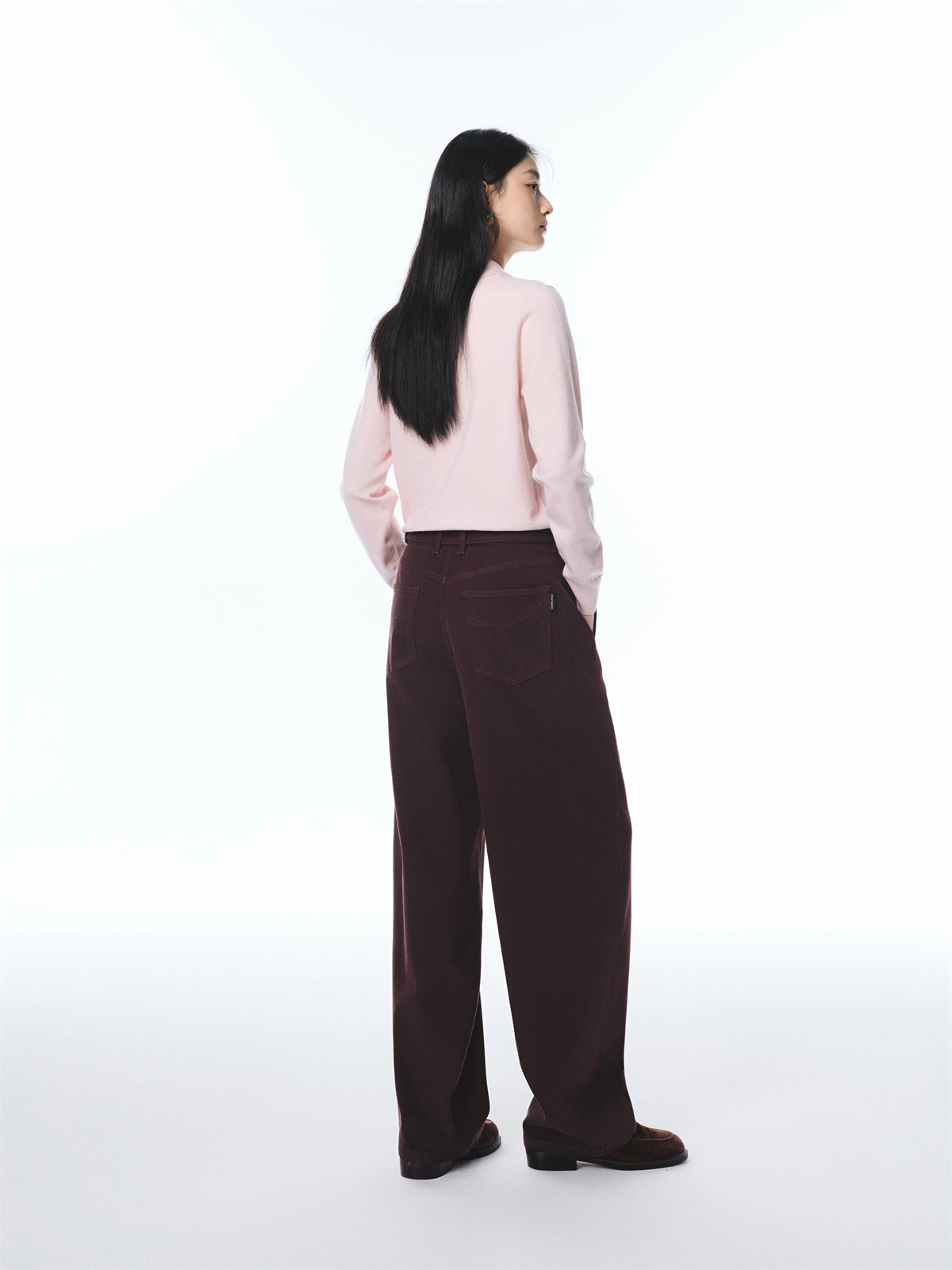 Women's High-Waist Wide-Leg Jeans