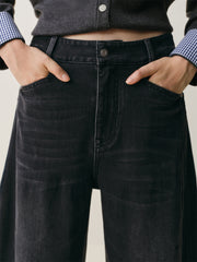 Women's Ombre Wide-Leg Jeans