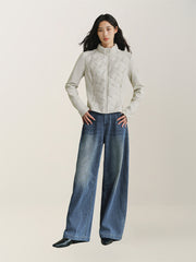 Women's Ombre Wide-Leg Jeans