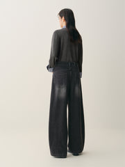 Women's Ombre Wide-Leg Jeans