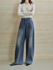 Women's Ombre Wide-Leg Jeans