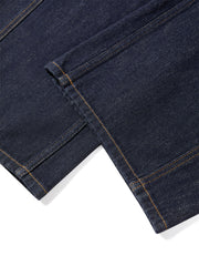 Women's High-Waist Wide-Leg Cotton Jeans
