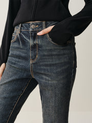 Women's High-Waist Slim-Fit Flared Pants