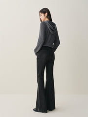Women's High-Waist Slim-Fit Flared Pants