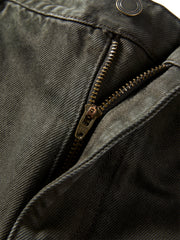 Women's High-Waist Wide-Leg Cotton Jeans