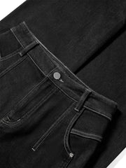 Women's Fleece-Lined Straight-Leg Jeans