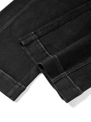 Women's Fleece-Lined Straight-Leg Jeans