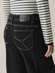Women's Fleece-Lined Straight-Leg Jeans
