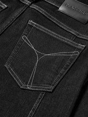 Women's Fleece-Lined Straight-Leg Jeans