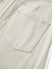 Women's Fleece-Lined Oversized Curved-Leg Jeans