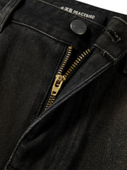 Women's Ombre Washed Straight-Leg Jeans