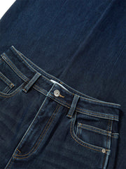 Women's Vintage Washed Wide-Leg Jeans