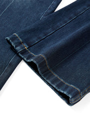 Women's Vintage Washed Wide-Leg Jeans